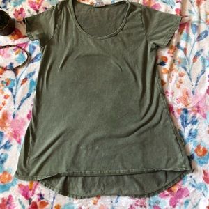 Lularoe Olive green top